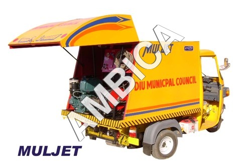 Mul Jet- A-10 - Steel, Compact Size, Diesel Engine, 1 Ton Capacity, Hydraulic Brakes | Easy Operation, Durable, Low Maintenance, Large Fuel Tank, Heavy-Duty Tires