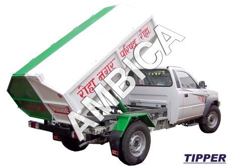 Tipper- A-29 - Steel, Customizable Dimensions, Diesel Engine | High Strength, Durable Build, Easy Tipping, Robust Design, Efficient Loading, Adjustable Tipping Angle, Heavy-duty Wheels