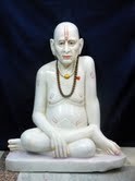 Marble swami smarth statue