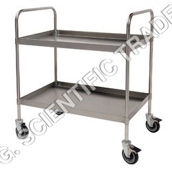 Silver Instrument Trolley