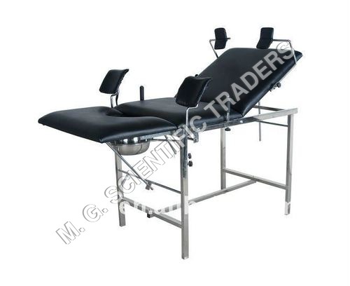 Silver Gynecological Bed