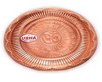 Copper Puja Plate