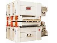 FOUR  HEAD TOP AND BOTTOM / DOUBLE DECK WIDE BELT SANDING MACHINE