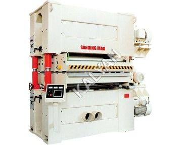 TWO HEAD TOP AND BOTTOM WIDE BELT SANDING MACHINE