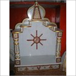 White Marble Emboss Work Temple