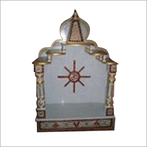 White Marble Emboss Work Sihasan