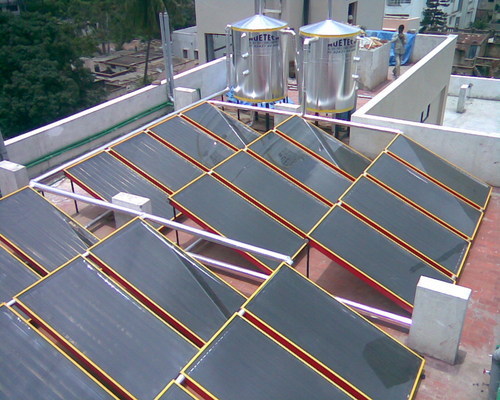 Industrial Solar Water Heating System