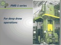 H Frame Eccentric Press Machine
