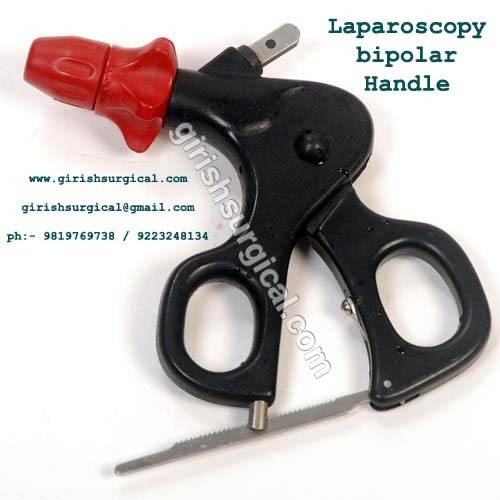 Laparoscopy bipolar Handle with rachet