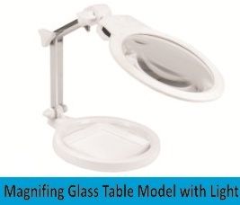 Magnifying Glass Table