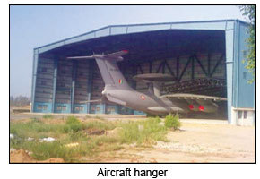 Metal Aircraft Hangar