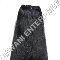 Black Remy Single Drawn Indian Hair