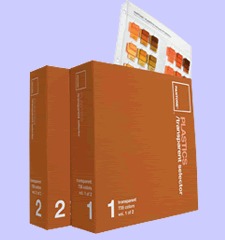 Plastic Transparent Color Guide Book
