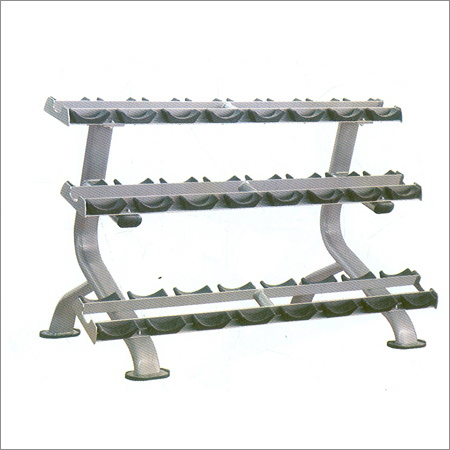 12 Pairs Dumbell Rack Application: Gain Strength