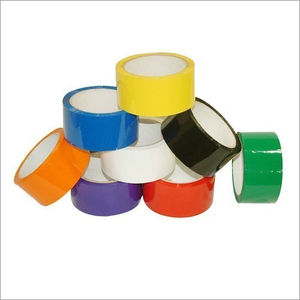 coloured adhesive tape