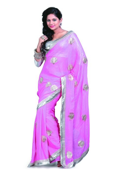 Embroidered Wedding Saree
