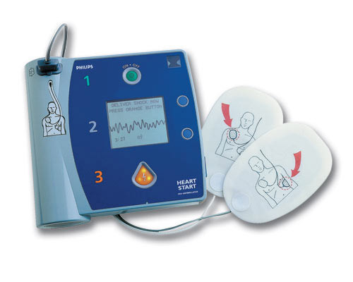 Abs Plastic Defibrillator Machine