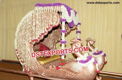 Indian Wedding Peacock Palki