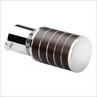 Curtain Finials - Brass & Steel, 25-30mm Diameter X 50-75mm Height, Chrome Finish | Corrosion Resistant, Durable Material, Elegant Design, Easy Installation