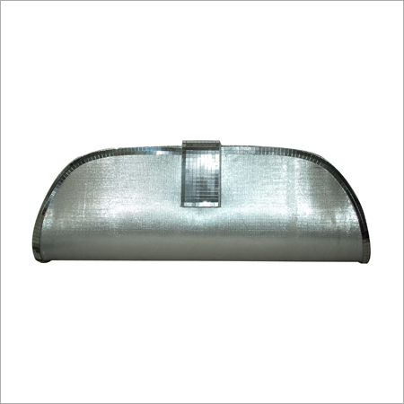 Silver Clutch Purse