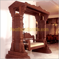 Carved Teak Swings (Jhula)