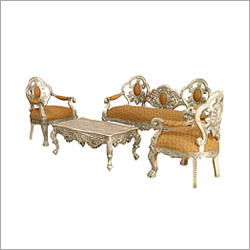 Silver Metal Sofa Sets