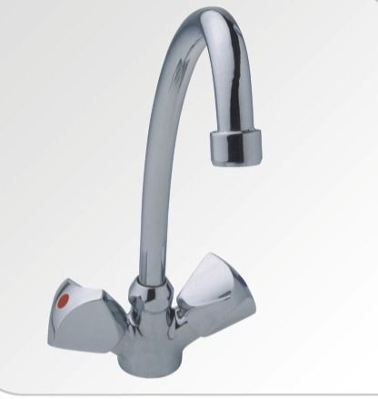 Stainless Steel Center Hole Basin Mixer Tap