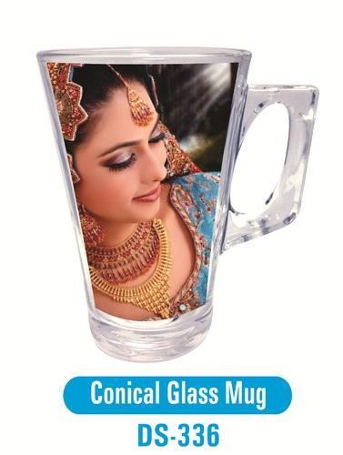 Conical Glass Mug