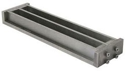Shrinkage Bar Mould (Two Gang) - Mild Steel, 25x25x25 mm | Accurate Casting, Easy Assembly, Stainless Steel Pins