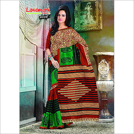 Trendy Embroidered Sarees