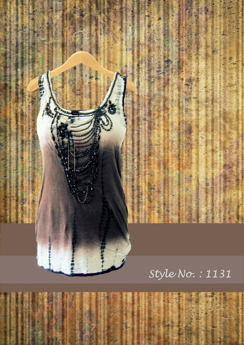 Ladies Beaded Tops