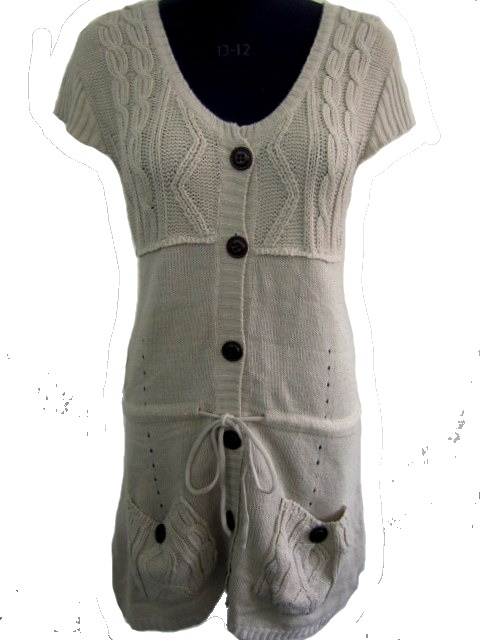 Wool Button Top