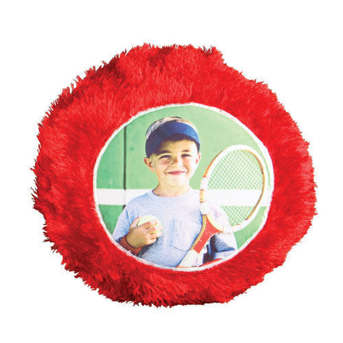 Round Cushion Fur