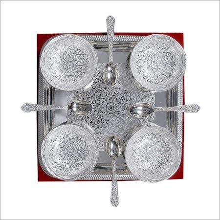 Silver Katori Set