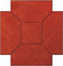 Multicolor PVC Moulds For Floor Tiles