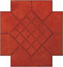 Red PVC Moulds For Floor Tiles