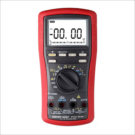 AC;  AC+ DC TRUE RMS DIGITAL MULTIMETER WITH PC INTERFACE