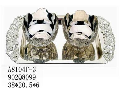 ( RECT.TRAY + 2 BOWLS )