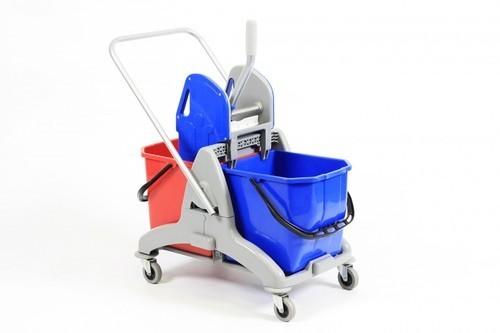 Premium Wringer Trolley - Double Bucket