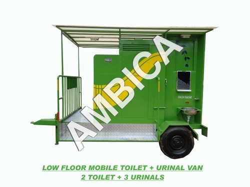 Mobile Toilet + Urinal Van 2 Toilet