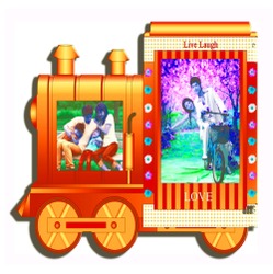 Train Photo Frames