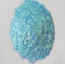 Sky Blue Pet Flakes