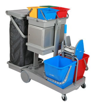Partek Greyline 1500A Housekeeping Trolley