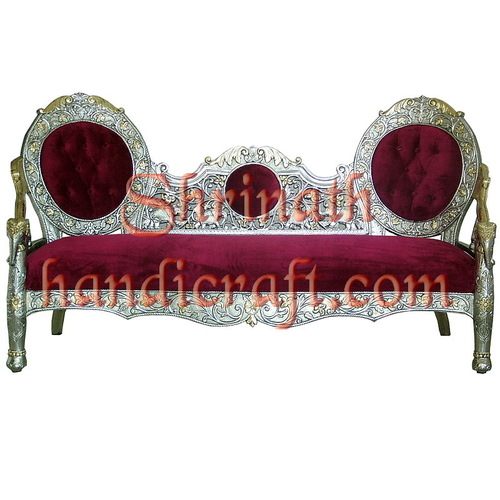 Silver or Metal Mounted Sofa Sets
