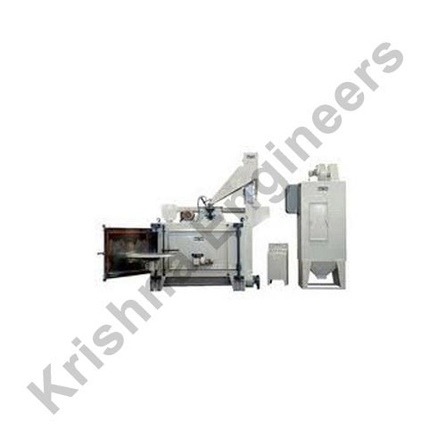 Swing Table Shot Blasting Machine