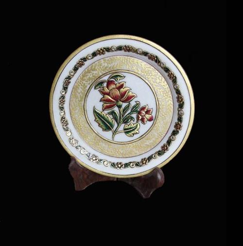 White Marble Plate