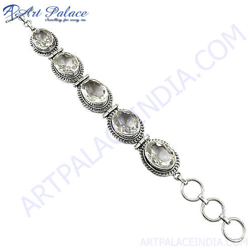 Silver Gemstone Bracelets With Popular Styles And High End Quality