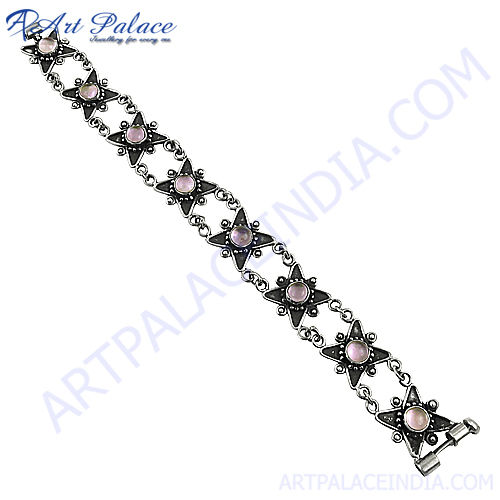 High Quality Loose Gemstone Silver Bracelets Jewelry