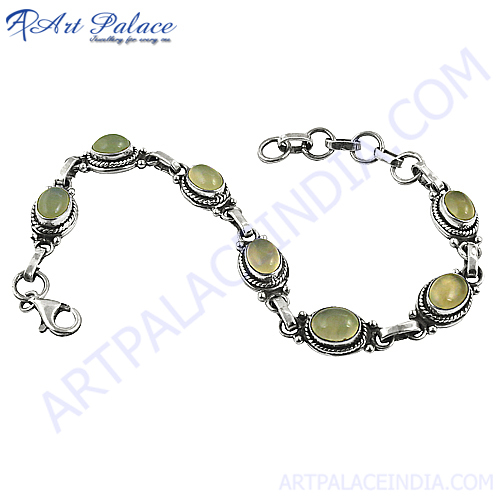 Small &Cute Gemstone In Silver Bracelets Jewelry, 925 Sterling Silver