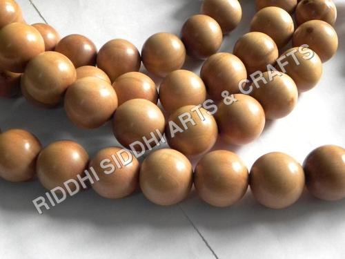 sandalwood carved beads